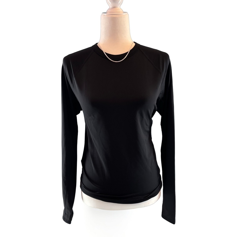 All in Motion Black Long Sleeve Women's Athletic Performance Tee NWOT Size M